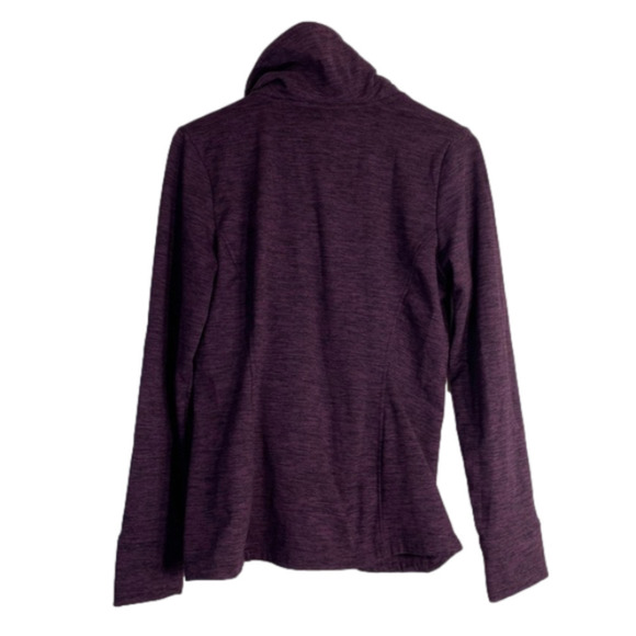 𝅺PURPLE Hyba ladies jacket with asymmetrical zipper and high neck size M - Picture 3 of 5